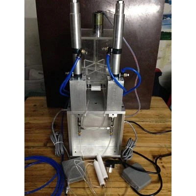 Riempitrice manuale a doppia testa CBD