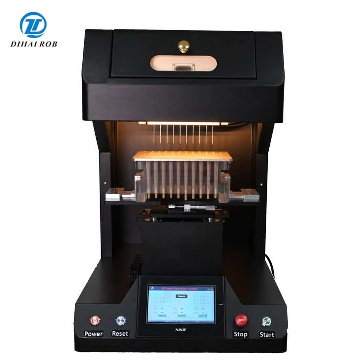 Macchina automatizzata per infusione pre-rotolo Attrezzatura per riempimento pre-rotolo Macchina per riempimento olio