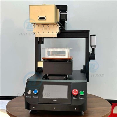 VAPE semi-automatico 5- ago CBD Restegamento di olio di riscaldamento con luce di allarme a tre colori